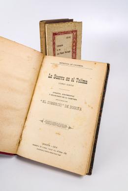410   -  <span class="object_title">La guerra en el Tolima 1899-1903. Apuntes, documentos y relaciones de la campaña recopiladas por "El comercio" de Bogotá</span>