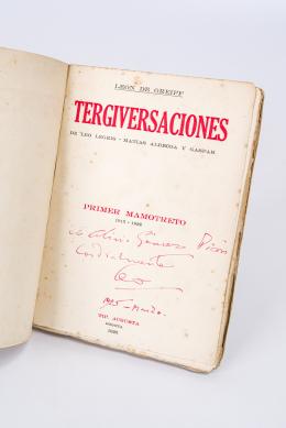 435   -  <span class="object_title">Tergiversaciones. Primer mamotreto - 1915-1922</span>