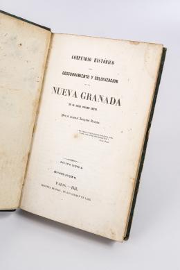 238   -  <span class="object_title">Compendio histórico del descubrimiento y colonización de la Nueva Granada en el siglo décimo sexto</span>