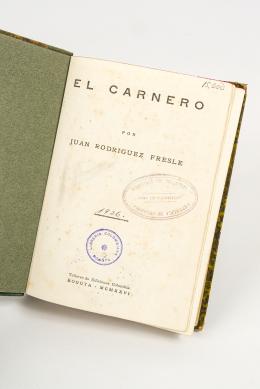 240   -  <span class="object_title">El Carnero. Tomos I y II (en el mismo libro)</span>