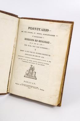 245   -  <span class="object_title">[Derecho] Prontuario de los juicios, su órden, sustanciación e incidentes</span>