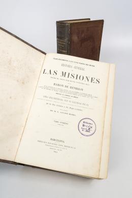 290   -  <span class="object_title">Historia general de las misiones desde el siglo XIII hasta nuestros días. Tomos I, II y III</span>