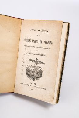 299   -  <span class="object_title">Constitución de los Estados Unidos de Colombia</span>