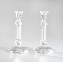 59   -  <span class="object_title">Candeleros de cristal Producidos por Val Saint Lambert</span>