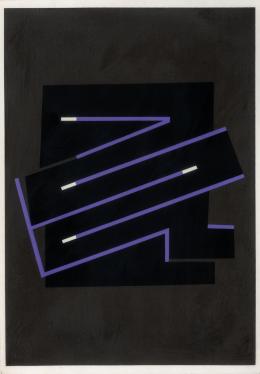 105   -  <p><span class="description">Eduardo Ramírez Villamizar. Sin título, del portafolio Grandes Maestros del Arte Abstracto, 1989</span></p>