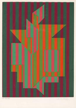 104   -  <p><span class="description">Victor Vasarely. Sin título, Sin fecha </span></p>