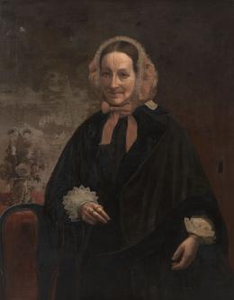 12   -  <p><span class="description">Ramón Torres Méndez. Retrato de Adolphine Koppel, 1863 </span></p>
