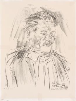 11   -  <span class="object_author">Oskar Kokoschka</span>. <span class="object_title">Retrato de Friedrich Welz</span>. <span class="year">1963</span>. 