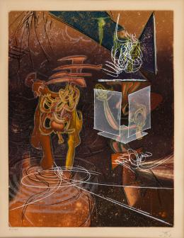 46   -  <p><span class="description">Roberto Matta. De la carpeta Una temporada en el infierno, 1978</span></p>