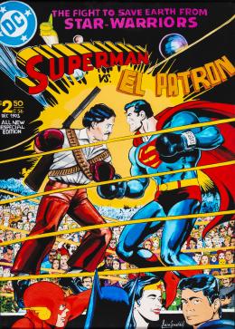 74   -  <p><span class="description">Johan Giraldo. Superman vs el patrón, de la serie Inmarcesible Stories, 2016</span></p>