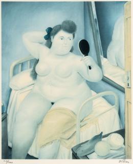 15   -  <p><span class="description">Fernando Botero. La Toilette, sin fecha</span></p>