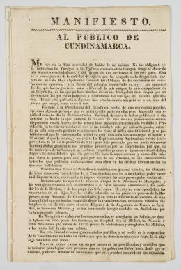 80   -  <span class="object_title">Manifiesto al público de Cundinamarca</span>