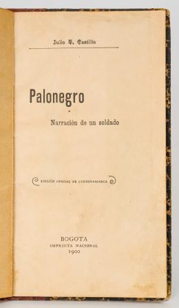 174   -  <span class="object_title">Palo negro: Narración de un soldado</span>