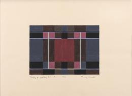 57   -  <p><span class="description">Fanny Sanín. Study for a painting + 2 (4), 1977</span></p>