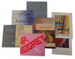 122   -  <span class="object_title">Catálogos de exposición 8 libros</span>
