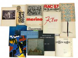 123   -  <span class="object_title">Catálogos de exposiciones: 13 libros</span>