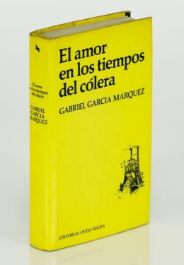 110   -  <p><span class="description">García Márquez, Gabriel. El amor en los tiempos del cólera [Primera edición]</span></p>