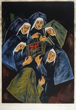 7   -  <p><span class="description">Débora Arango. Las Monjas y el Cardenal, 1987</span></p>