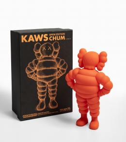 129   -  <p><span class="description">Brian Donnelly "Kaws". Chum orange, 2022</span></p>