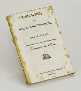 564   -  <span class="object_title">Reseña histórica de los principales acontecimientos políticos de la ciudad de Cali desde el año 1848 hasta el de 1855 inclusive </span>