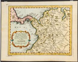 78   -  <span class="object_title">Carte des Provinces de Tierra Firme, Darien, Carthagène et Nouvelle Grenade<br/></span>