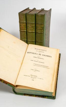 168   -  <span class="object_title">Historia de la revolución de la república de Colombia. Tomos I al IV</span>