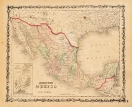 61   -  <span class="object_title">Johnson's Mexico by Johnson & Browning</span>