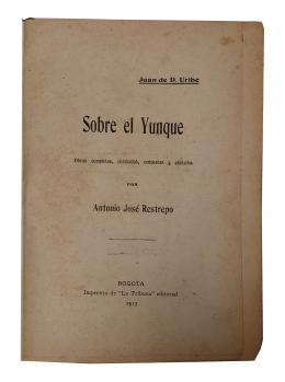 237   -  <span class="object_title">Sobre el Yunque. Tomo I</span>