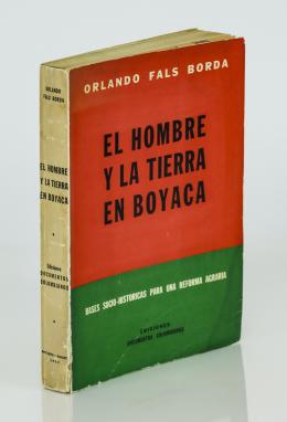556   -  <p><span class="description">Fals Borda, Orlando. El hombre y la tierra en Boyacá</span></p>