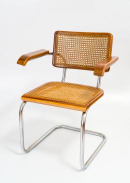 14   -  <span class="object_title">Silla cantilever Cesca, estilo Marcel Breuer</span>