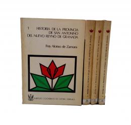 134   -  <span class="object_title">Historia de la Provincia de San Antonio del Nuevo Reyno de Granada. Tomos I al IV</span>