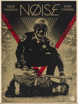 135   -  <p><span class="description">Shepard Fairey "Obey". Noise, 2011</span></p>