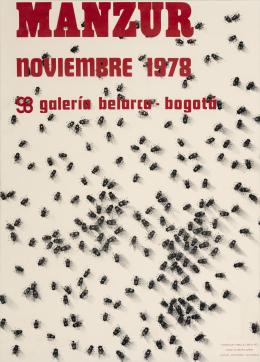 31   -  <p><span class="description">David Manzur. Afiche exposición Manzur, Galería Belarca, 1978</span></p>