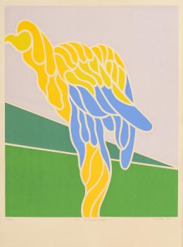 26   -  <p><span class="description">Hernando "Momo" del Villar. La guacamaya, 1977</span></p>