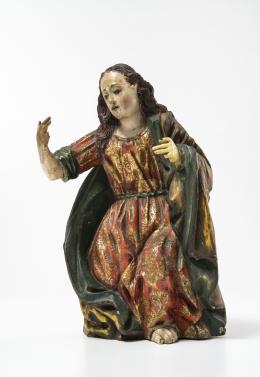 20   -  <p><span class="description">María Magdalena (figura de Calvario). Escuela Quiteña</span></p>