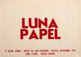 22   -  <p><span class="description">Adolfo Bernal. Luna / Papel, 1979</span></p>