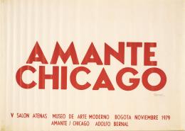 106   -  <p><span class="description">Adolfo Bernal. Amante Chicago del proyecto Carteles en la ciudad, 1979 </span></p>