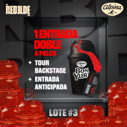 6   -  <span class="object_title">1 entrada doble a palco + tour backstage + entrada anticipada</span>