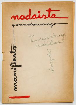 140   -  <span class="object_title">Primer Manifiesto Nadaista. 1ra edición</span>