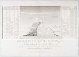 195   -  <span class="object_title">Géographie des plantes équinoxiales. Tableau physique des Andes et pays voisin dressé d'après des observations et des mesures prises sur les lieux depuis le 10e degré de latitude boréale</span>