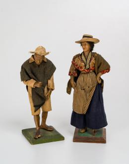 169   -  <span class="object_title">[Campesina] - [Campesino con ruana]</span>