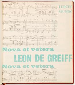 174   -  <span class="object_title">Nova et vetera. Leon de Greiff</span>