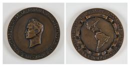 180   -  <span class="object_title">Medalla Traslación de la estatua del Libertador. Nueva York</span>