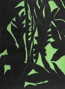 9   -  <p><span class="description">Santiago Cárdenas. Selva verde, 1988</span></p>