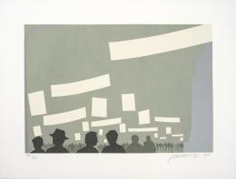 86   -  <p><span class="description">Ever Astudillo. Sin título, de la carpeta Unidad, 1985</span></p>