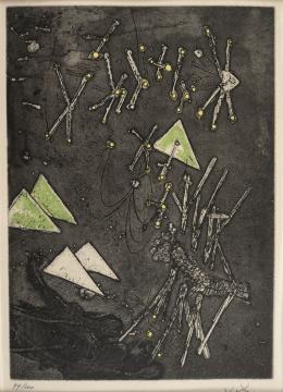 38   -  <p><span class="description">Roberto Matta. Droites libérées, 1971</span></p>