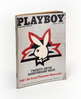 201   -  <span class="typology">Playboy twenty-fifth anniversary issue with the great playmate hunt and...</span>. 