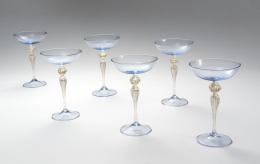 121   -  <span class="object_title">Copas de champagne. Atribuida a Cenedese</span>