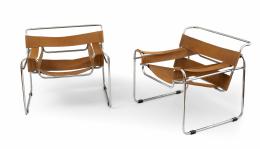 17   -  <span class="object_title">Sillas vintage estilo Wassily de Marcel Breuer</span>