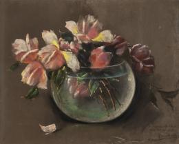 18   -  <p><span class="description">Alfredo Ramos Martínez. [Bouquet de roses], 1917 </span></p>